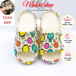 Dép quai ngang nữ cute đầu hổ, dép nữ thời trang cao cấp giá rẻ MAKKI SHOP TD510