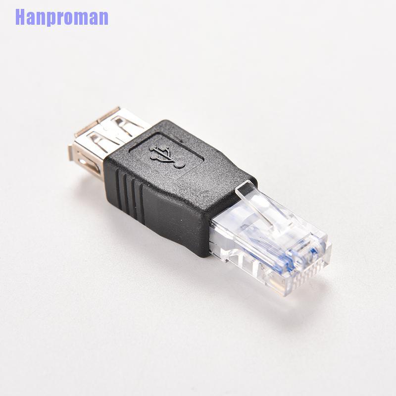 Đầu Chuyển Đổi Ổ Cắm Mạng Lan Rj45 Male Sang Usb Af A Female | BigBuy360 - bigbuy360.vn