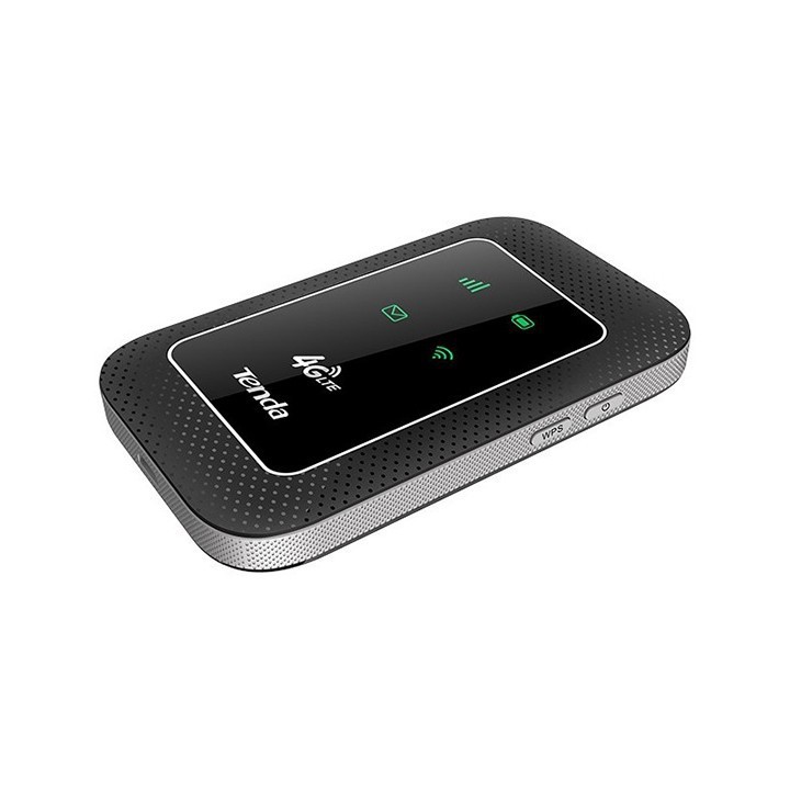 [Mã 159ELSALE hoàn 7% đơn 300K] Bộ Phát Wifi 4G LTE Tenda 4G180 Pin dung lượng cao 2100mAh - Hàng Chính Hãng