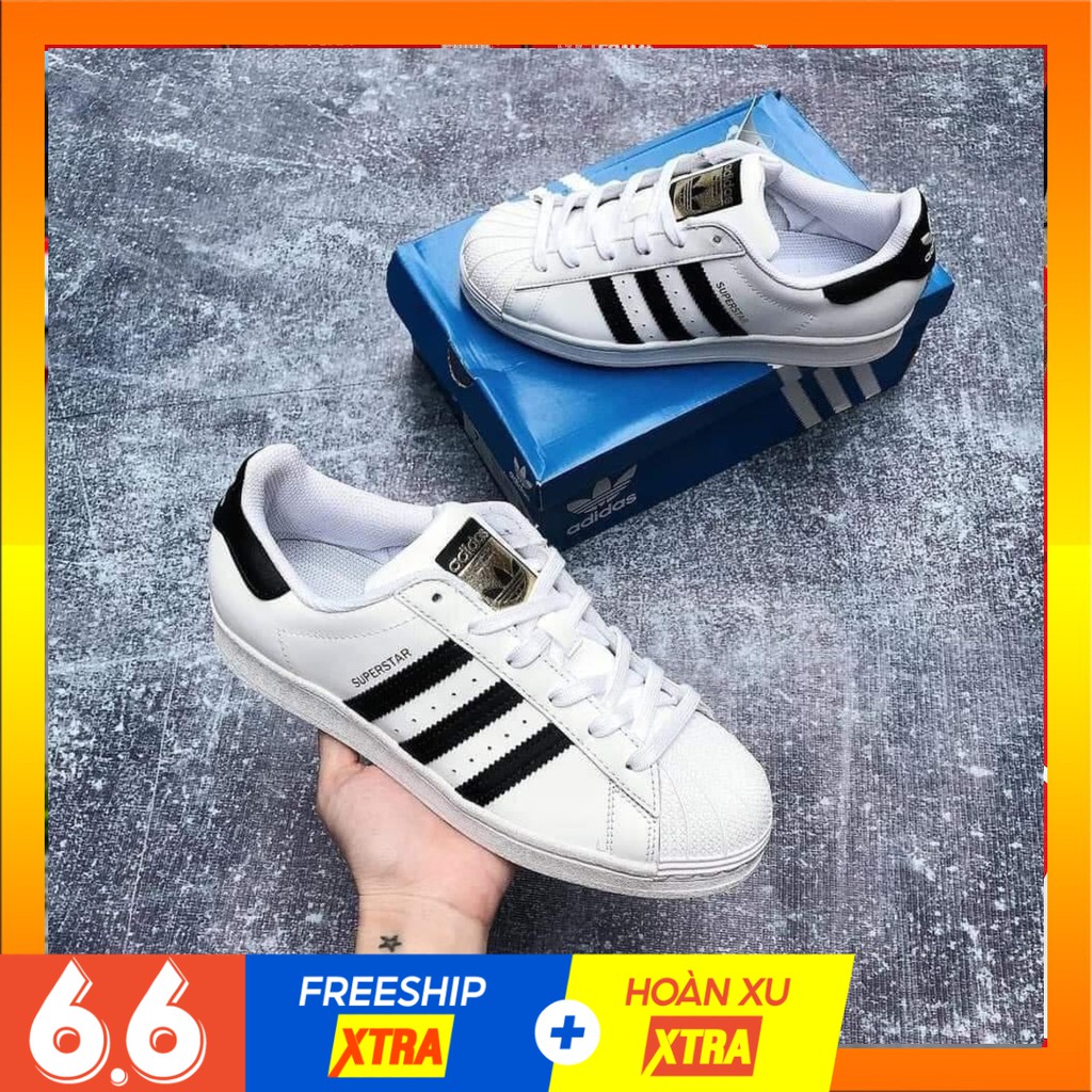 ⭕[Freeship] [Giá Rẻ] ⭕Giày thể thao adidas superstar 3 sọc Unisex chính hãng US Fullbox