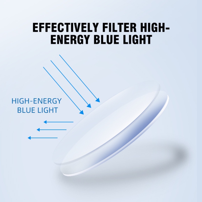 JIUERBA Mắt Kính Chống Bức Xạ TR90 Thiết Kế Phong Cách Phương Tây Dành Cho Cả Nam Và Nữ 2084