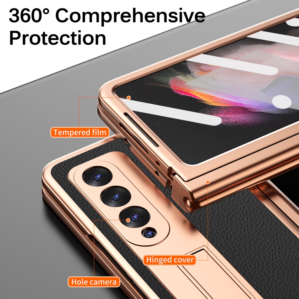 Bao Da Điện Thoại Nắp Gập Bảo Vệ Toàn Diện Cho Samsung Galaxy Z Fold 4 Galaxy Z Fold 4 2022