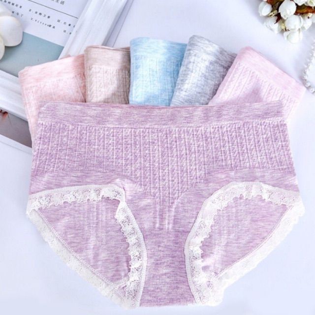 Set Hộp 5 Quần Lót Nữ Hàng Xuất Nhật Vải Sợi Tre Kháng Khuẩn