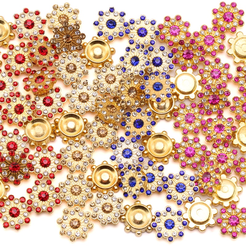 Bán Sỉ Kẹp Đính Hạt Ngọc Trai Làm Đồ Thủ Công DIY Cho Quần Áo Trẻ Em