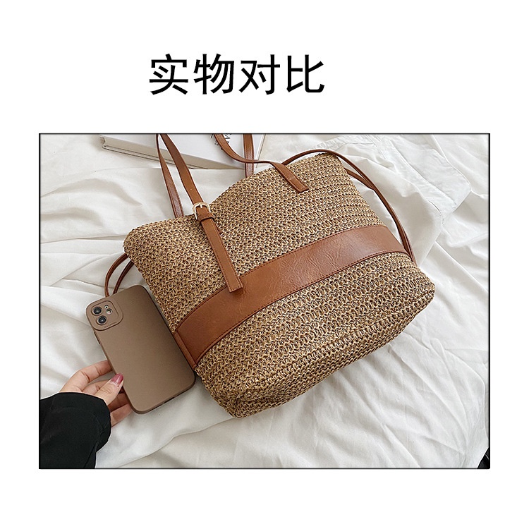 Túi Xách JASMIN NOIR Bucket Đeo Vai Màu Sắc Tương Phản Thời Trang Dành Cho Nữ