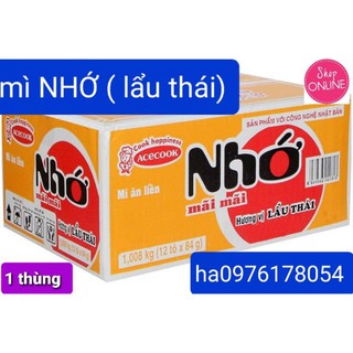 Mì ( Nhớ) lẩu thái - (1Thùng 12 tô × 85 gram)