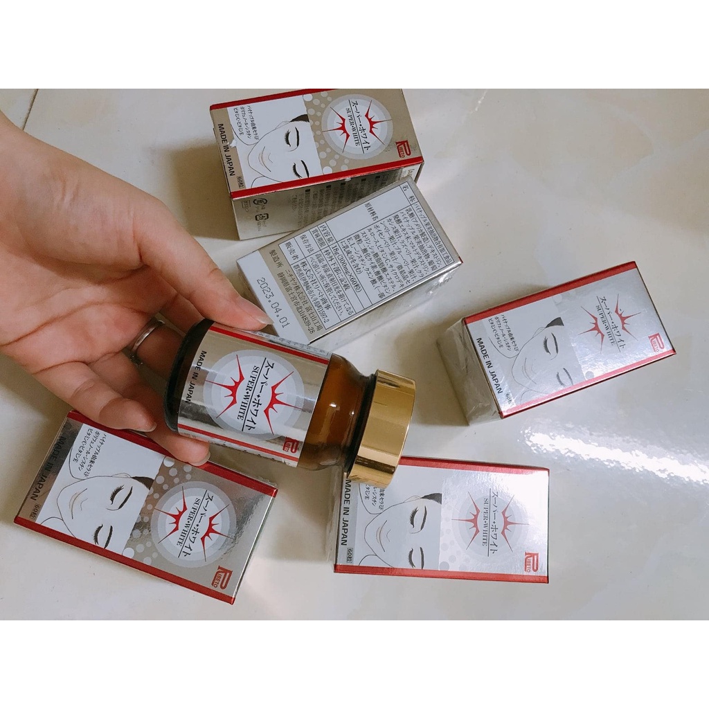 Bộ đôi đẹp da trắng da pico collagen và super white nhật bản
