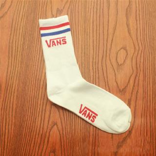 Vớ vans dài cotton sọc đơn giản