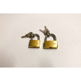 Khóa vali du lịch thau (đồng) mini