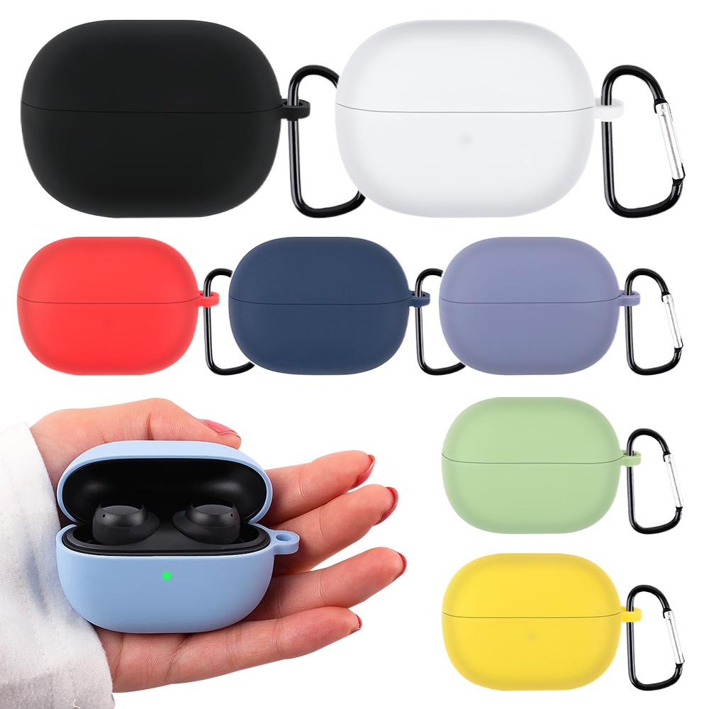 Vỏ Bảo Vệ Hộp Sạc Tai Nghe Không Dây Xiaomi Redmi Buds 3 Lite TWS 3 Youth Bằng Chất Liệu Silicone