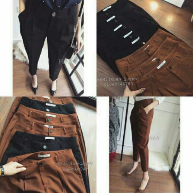 Quần baggy công sở Cao Cấp