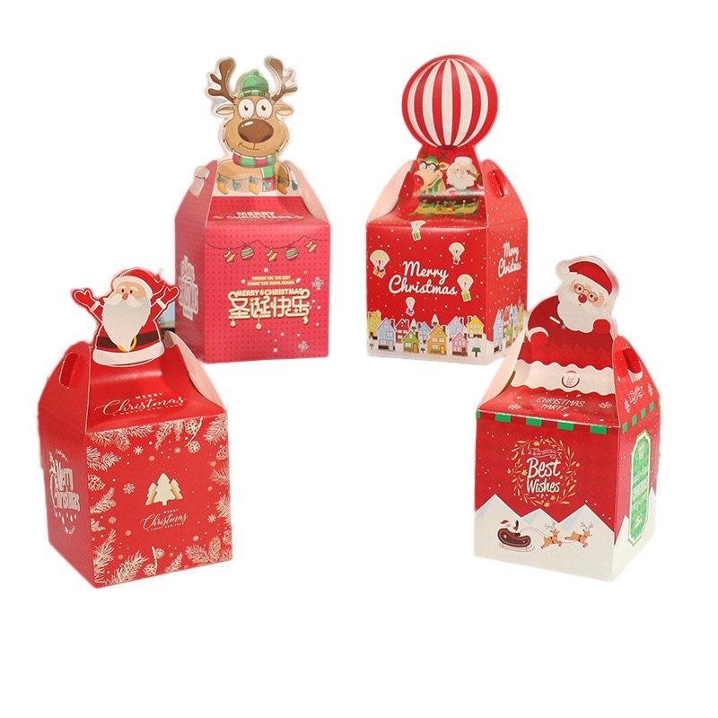 Hộp quà Noel mẫu mới sét 10 cái