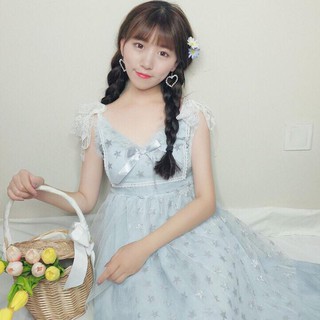 Đầm chiffon xòe xinh xắn phong cách công chúa