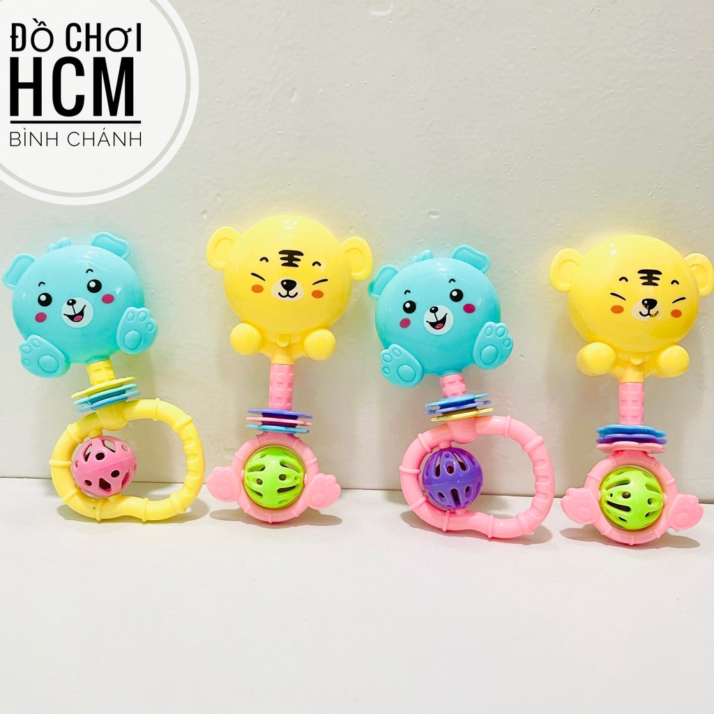 Đồ chơi trẻ em xúc xắc lục lạc dễ thương dành cho bé sơ sinh, giúp bé phát triển khả năng cầm nắm, nhận biết âm thanh