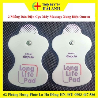 2 Miếng Dán Điện Cực Máy Massage Xung Điện Omron