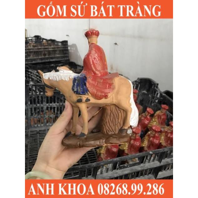 Bộ tượng 4 thầy trò đường tăng size lớn - Gốm sứ Bát Tràng Anh Khoa