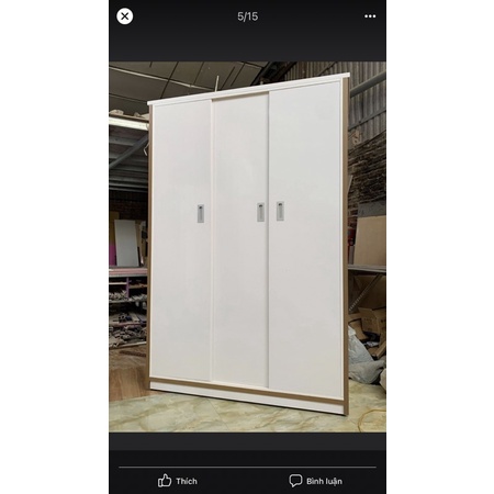 Tủ quần áo nhựa 3 cánh lùa chống mối mọt ẩm mốc độ bền 10 năm - Tủ Nhựa Hoa Sen