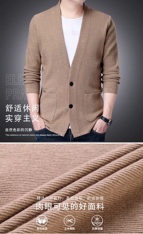 Áo Khoác Sweater Dệt Kim Kiểu Hàn Quốc Thiết Kế Dễ Phối Đồ