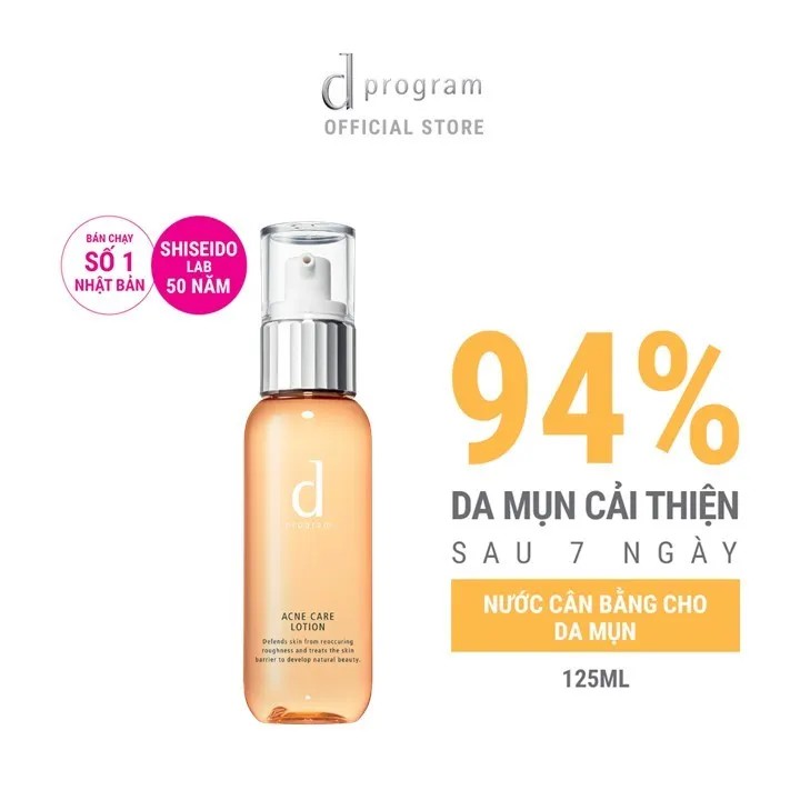 [HB GIFT] Sữa dưỡng cải thiện da mụn trên da Acne Care Emulsion d program 100ML