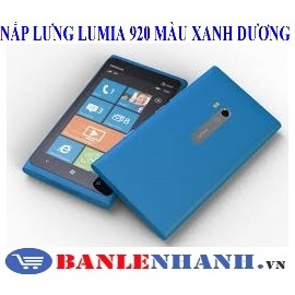 NẮP LƯNG LUMIA 920 MÀU XANH DƯƠNG