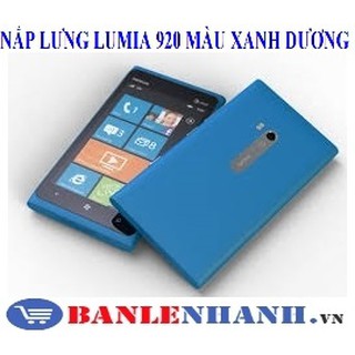 [HÀNG SIÊU CHẤT,GIÁ SẬP SÀN] NẮP LƯNG LUMIA 920 MÀU XANH DƯƠNG