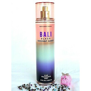 Xịt thơm toàn thân bath & body works bali black coconut sands 236ml