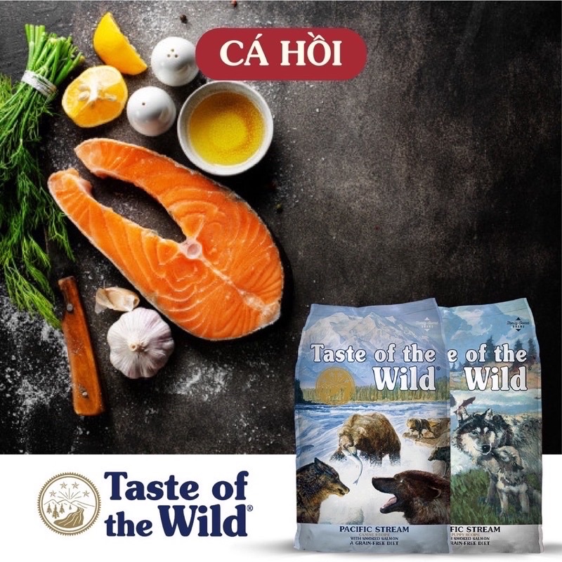 Thức Ăn Hạt Cao Cấp Taste Of The Wild Cho Chó (Nhập khẩu Mỹ)