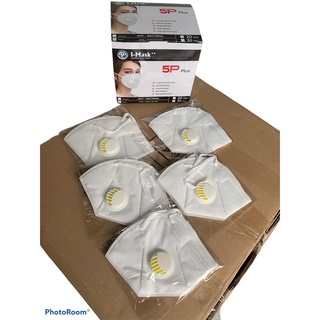 Hộp 20 cái khẩu trang n95 có van thở imask xuất mỹ, khẩu trang n95 chính hãng hàng có chứng nhận fda