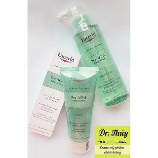 🆘Gel Tẩy Tế Bào Chết Cho Da Mụn EUCERIN PROACNE SOLUTION SCRUB 100ML