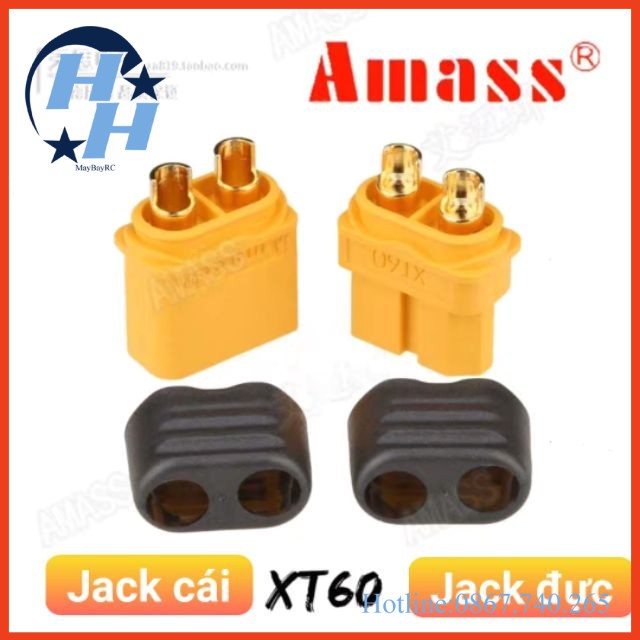 Jack XT60 Amass chính hãng máy bay điều khiển