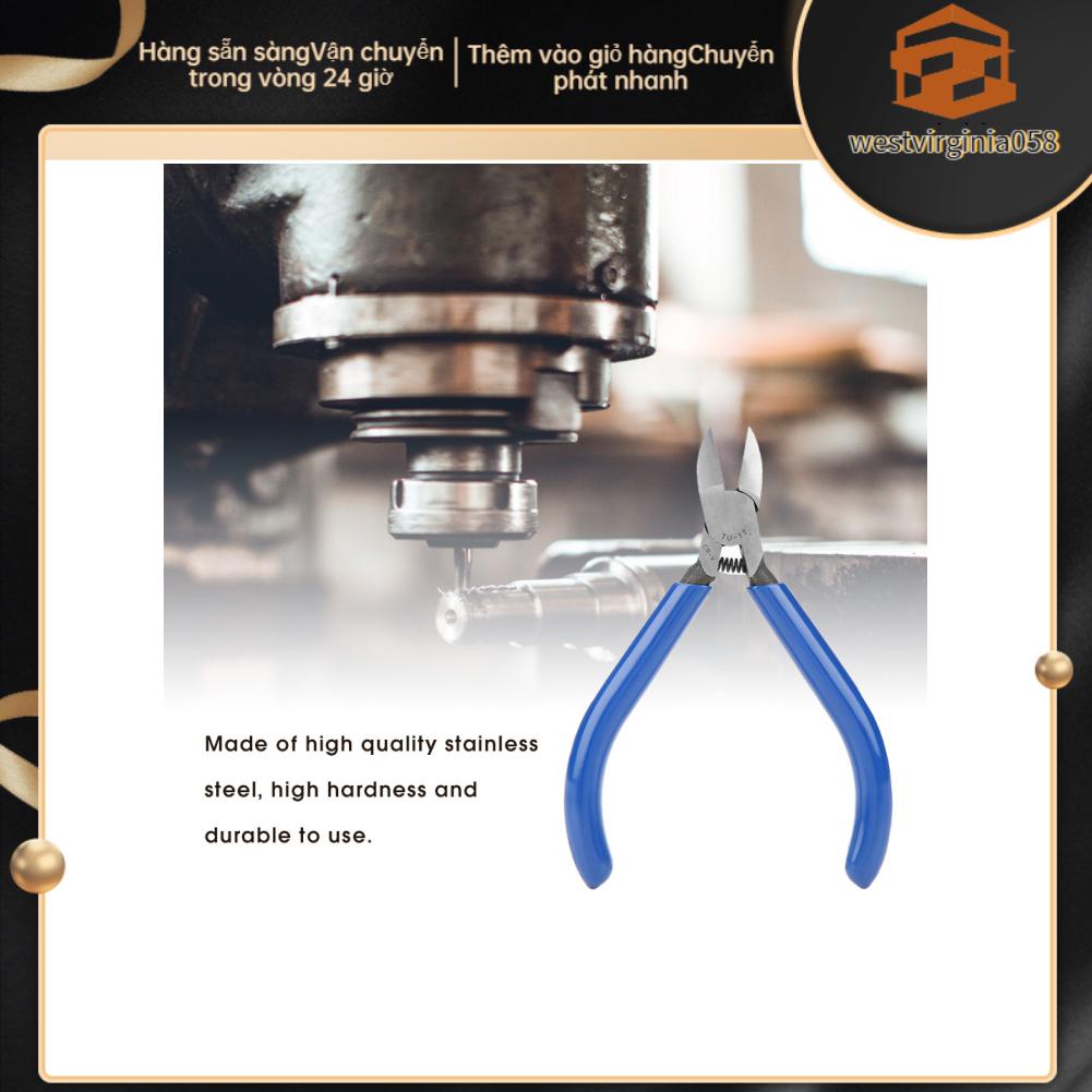 Westvirginia058 5in Electronic Diagonal Pliers Cable Side Cutting Nippers Wire Cutter Tool  TU-17