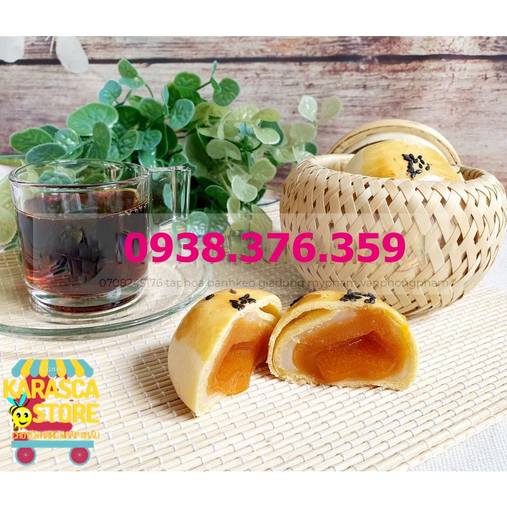 Bánh Đài Loan Siêu Ngon, Thùng Bánh Trứng Chảy Ngàn Lớp, Bánh Kim Sa Trứng Chảy Thùng 2.5 Kg