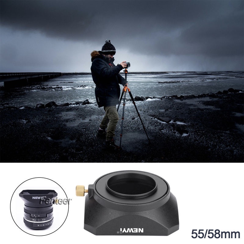 Loa Che Nắng Hình Vuông Bằng Nhựa Giảm Ánh Sáng Kèm Ốc Vít Cho Máy Ảnh DSLR