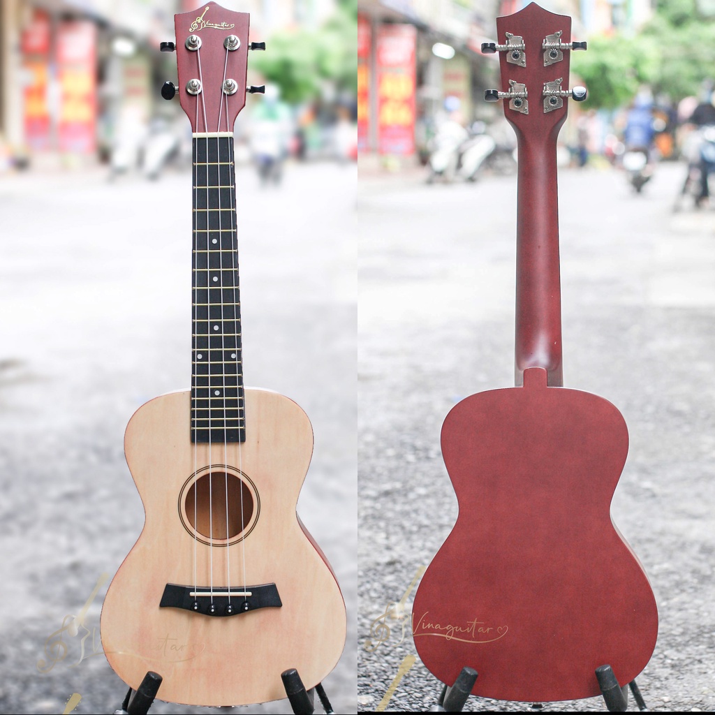 Đàn Ukulele Soprano Concert Full Gỗ VU-M2C-T05 -  NMH Music Phân Phối Chính Hãng - Tặng Đầy Đủ Phụ Kiện