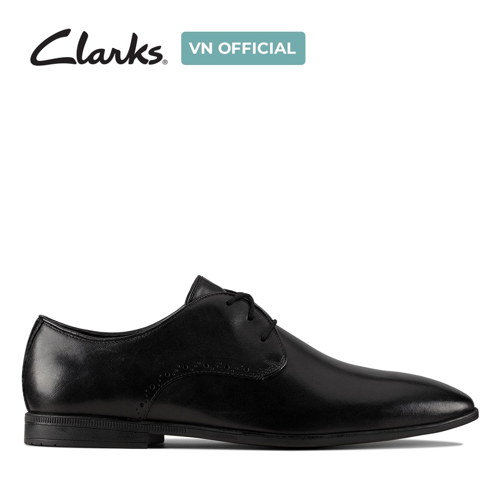 Giày Oxfords nam CLARKS Bampton Park màu đen
