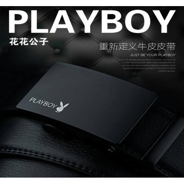 Playboy Đàn ông Quà tặng Dài Ví tiền Thắt lưng Bộ Da Dây thắt lưng Cái ví Bộ dụng cụ Cha / Ngài