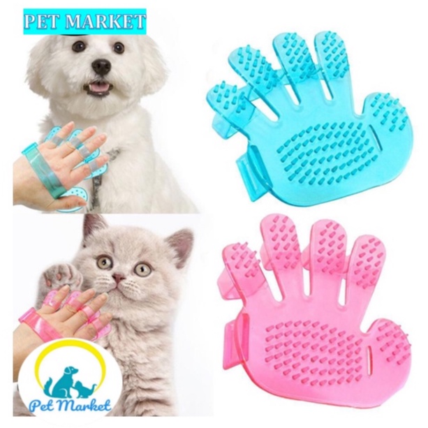 Găng tay tắm cho chó mèo