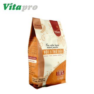 BỘT NGŨ CỐC 5 THỨ ĐẬU KHÔNG ĐƯỜNG VITAPRO 350 GRAM