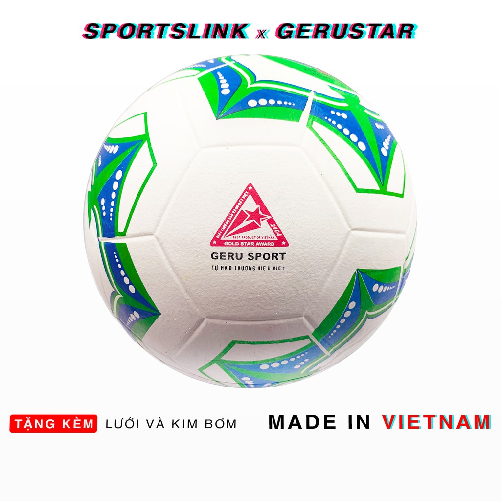 Bóng đá cao su Gerustar Size 4 (nhiều hoa văn)