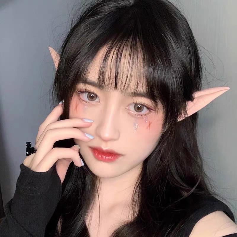 Tai yêu tinh, tinh linh, hồ ly y như tai thật -tai cosplay kết hợp cả gothic,lolita,cổ trang Annieshop
