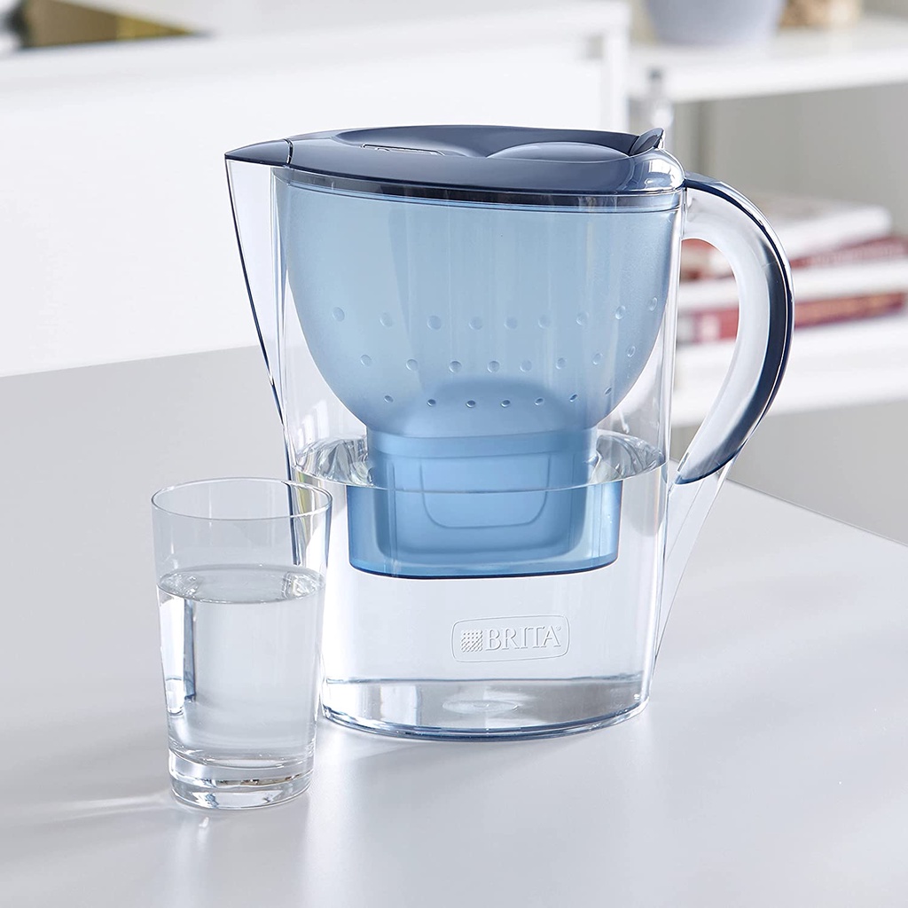 Bình lọc nước Brita Marella 3,5L kèm 4 lõi lọc [Hàng Đức chính hãng]