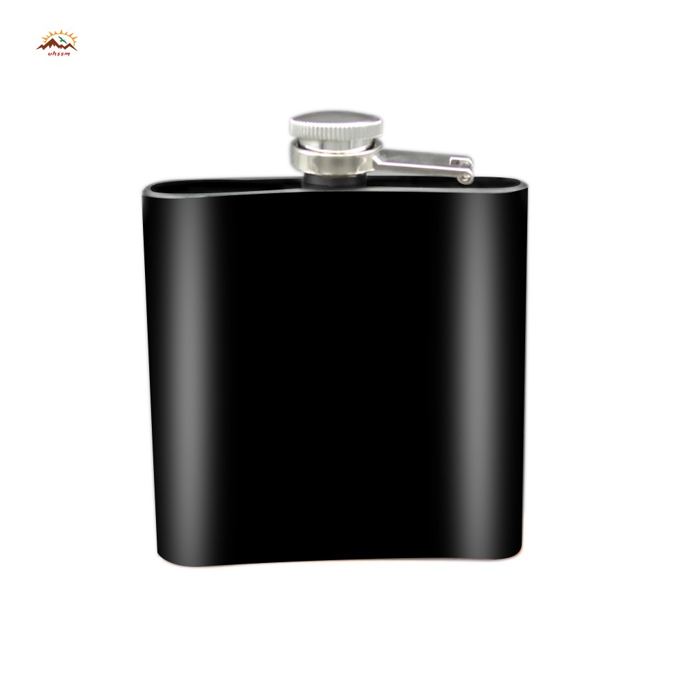 (Hàng Mới Về) Bình Đựng Rượu Bằng Thép Không Gỉ 6oz