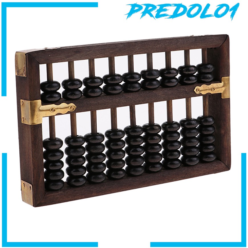 (predolo1) Bàn Tính Gỗ Trung Quốc Truyền Thống C (predolo1)