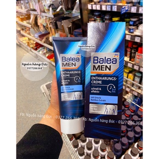 Kem tẩy lông Balea men Đức, kem tẩy lông cho nam - Nguồn hàng Đức