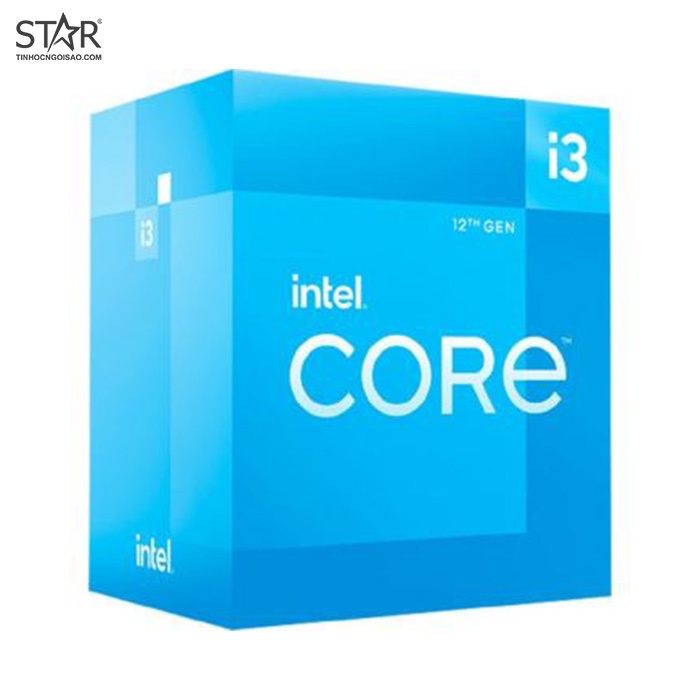 CPU Intel Core I3-12100 Box Chính Hãng (12MB Cache | LGA1700) (BX8071512100SRL62)