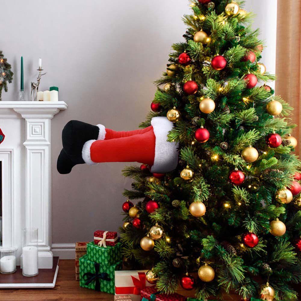 Phụ Kiện Trang Trí Cây Thông Giáng Sinh Hình Ông Già Noel