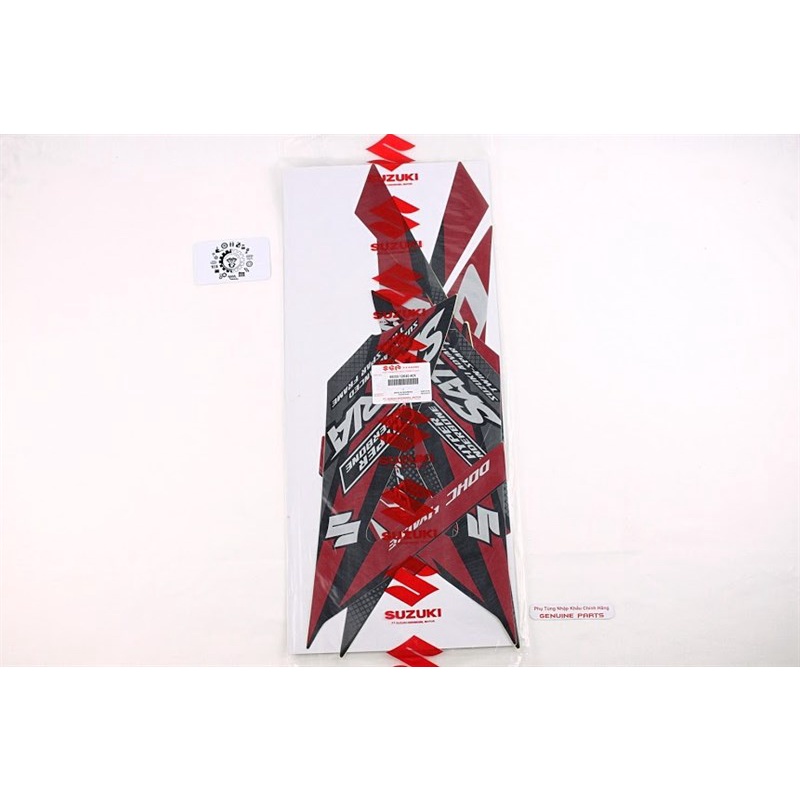 Bộ tem SATRIA FI 2018 các màu nhập chính hãng Suzuki Indo