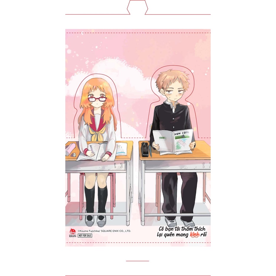 Sách Cô Bạn Tôi Thầm Thích Lại Quên Mang Kính Rồi - Tập 1 - Tặng Kèm Standee Ivory