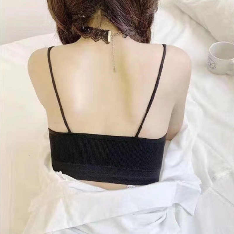 Áo Lót Dây Mềm Mại Thoáng Khí Thoải Mái Phong Cách Hàn Quốc Cho Nữ