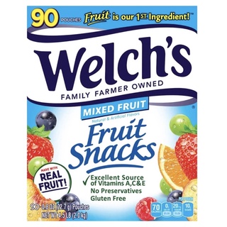 <Date: 05/2023>KẸO DẺO WELCH’s - 90 gói/thùng